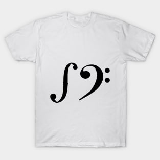 F clef and F (black) T-Shirt